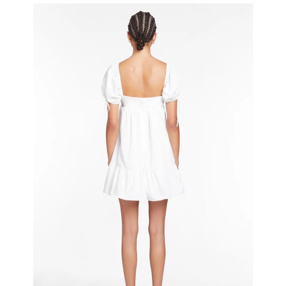 Amanda Uprichard Sicily Dress in White - Picture 3 of 3